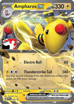 Ampharos ex (016) [Prize Pack Series Three]-1