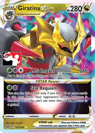 Giratina VSTAR (131/196) [Prize Pack Series Three]-1