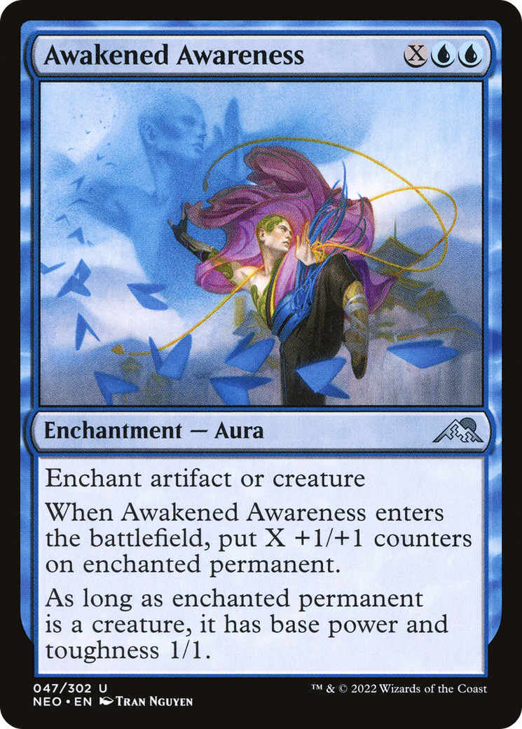 Awakened Awareness [Kamigawa: Neon Dynasty]-1