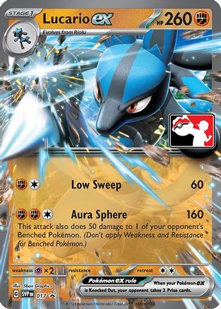 Lucario ex (017) [Prize Pack Series Three]-1