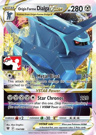 Origin Forme Dialga VSTAR (114/189) [Prize Pack Series Three]-1