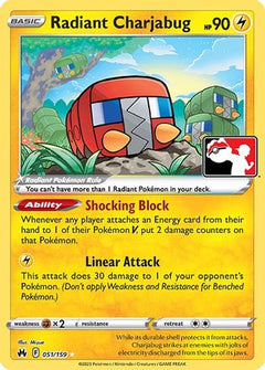 Radiant Charjabug (051/159) [Prize Pack Series Three]-1