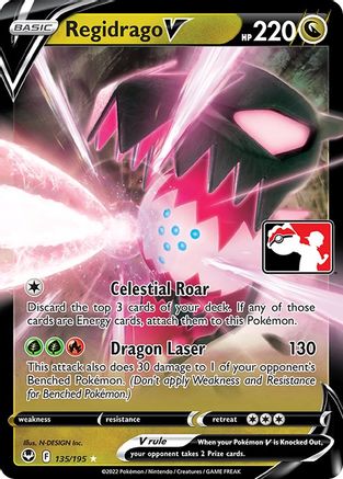 Regidrago V (135/195) [Prize Pack Series Three]-1