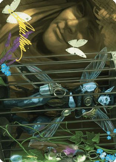 Cooped Up Art Card (Gold-Stamped Signature) (ASWOE-001) - Art Series: Wilds of Eldraine-1