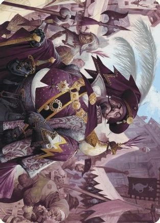 Discerning Financier Art Card (ASWOE-002) - Art Series: Wilds of Eldraine-1
