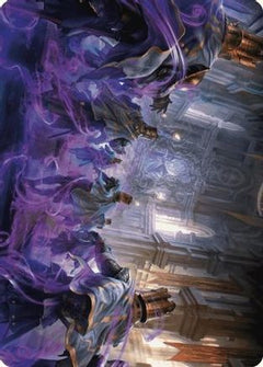 Eerie Interference Art Card (ASWOE-004) - Art Series: Wilds of Eldraine-1