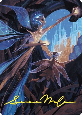 Kindred Discovery Art Card (Gold-Stamped Signature) (ASWOE-067) - Art Series: Wilds of Eldraine-1