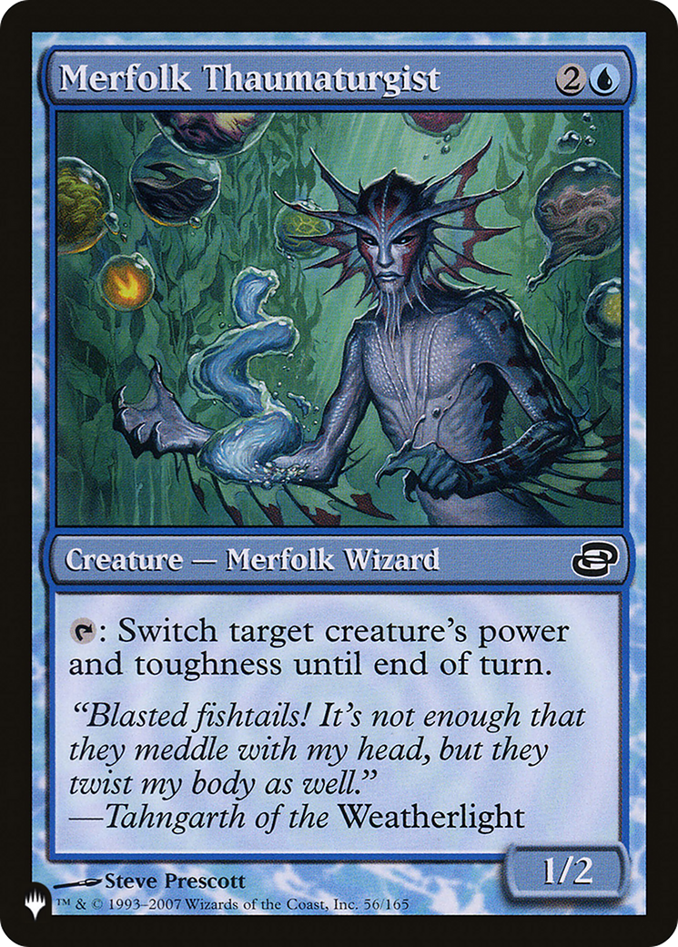 Merfolk Thaumaturgist [The List]-1