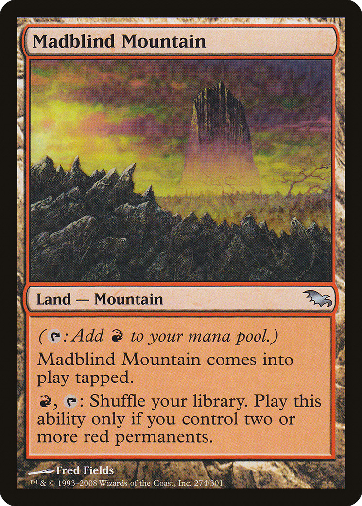 Madblind Mountain [Shadowmoor]-1
