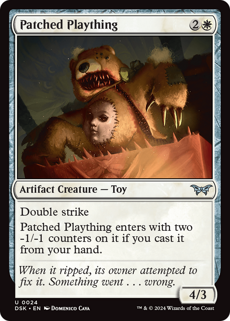 Patched Plaything [Duskmourn: House of Horror]-1
