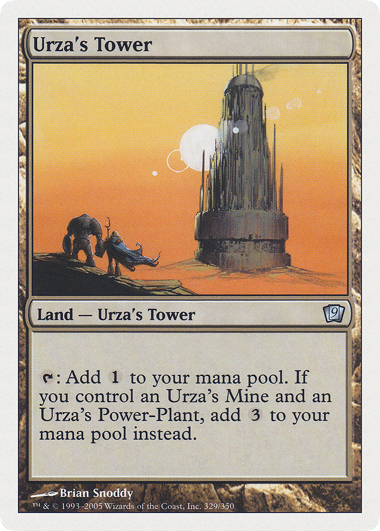 Urza's Tower (9ED-329) - 9th Edition Foil-1