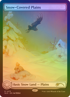 Snow-Covered Plains (1473) (Rainbow Foil) [Secret Lair Drop Series]-1
