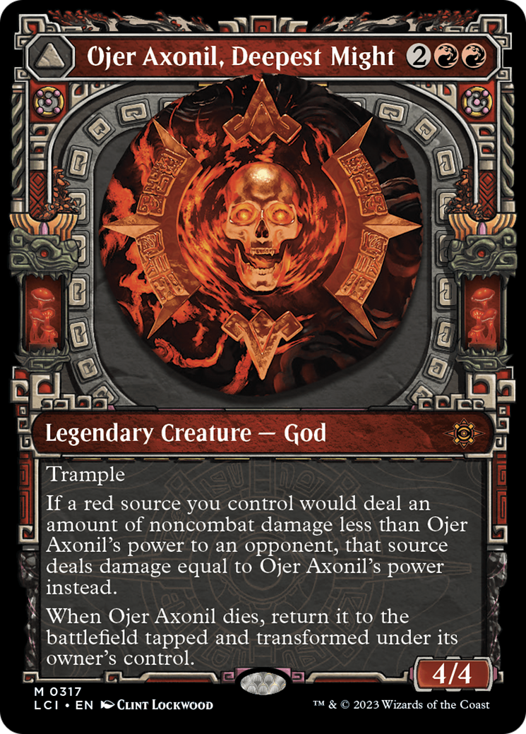 Ojer Axonil, Deepest Might // Temple of Power (Showcase) [The Lost Caverns of Ixalan]-3