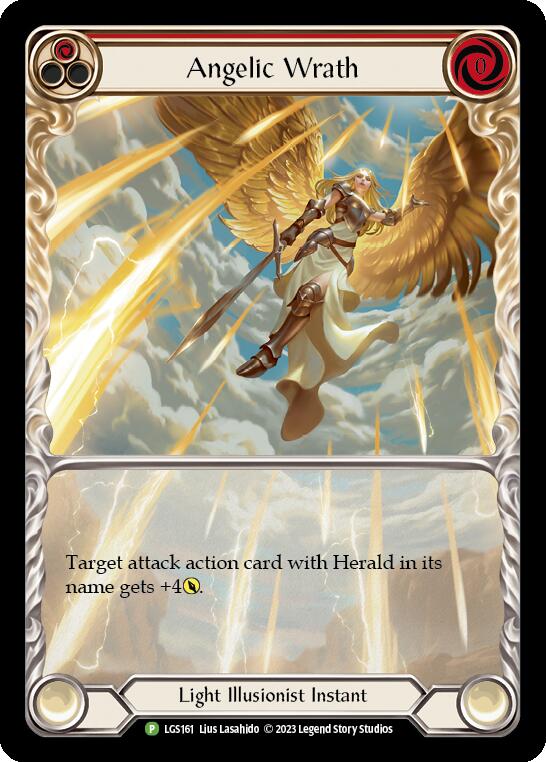 Angelic Wrath (Red) [LGS161] (Promo)  Rainbow Foil-1