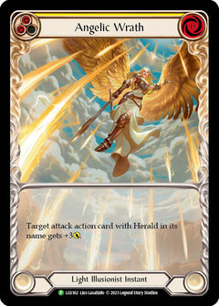 Angelic Wrath (Yellow) [LGS162] (Promo)  Rainbow Foil-1
