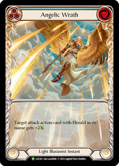 Angelic Wrath (Blue) [LGS163] (Promo)  Rainbow Foil-1