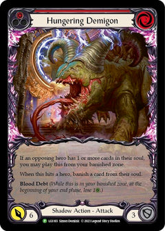 Hungering Demigon (Red) [LGS165] (Promo)  Rainbow Foil-1