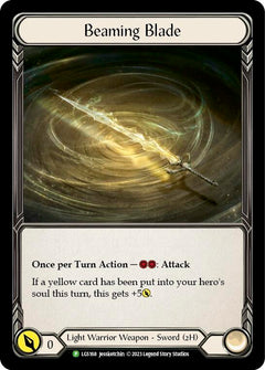 Beaming Blade [LGS168] (Promo)  Cold Foil-1