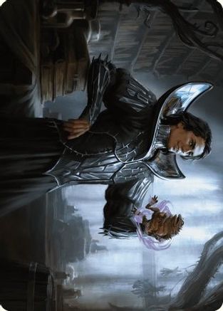 Spiteful Hexmage Art Card (ASWOE-015) - Art Series: Wilds of Eldraine-1