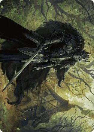 Agatha's Champion Art Card (ASWOE-022) - Art Series: Wilds of Eldraine-1