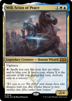Will, Scion of Peace (Promo Pack) [Wilds of Eldraine Promos]-1