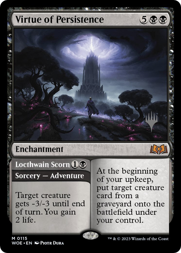 Virtue of Persistence (Promo Pack) [Wilds of Eldraine Promos]-1