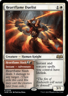Heartflame Duelist // Heartflame Slash (Promo Pack) [Wilds of Eldraine Promos]-1