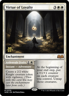 Virtue of Loyalty // Ardenvale Fealty (Promo Pack) [Wilds of Eldraine Promos]-2
