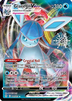 Glaceon VMAX (041/203) (Holiday Calendar) [Sword & Shield: Evolving Skies]-1