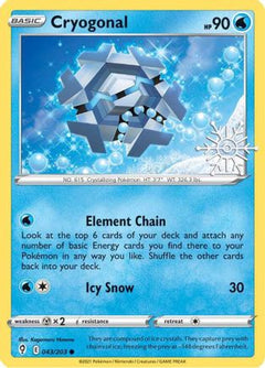 Cryogonal (043/203) (Holiday Calendar) [Sword & Shield: Evolving Skies]-1