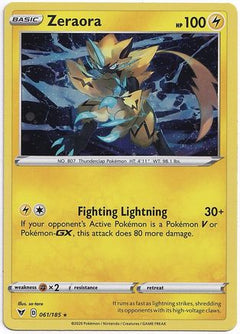Zeraora (061/185) (Cosmos Holo) [Sword & Shield: Vivid Voltage]-1