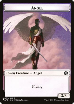 Angel // Soldier Double-Sided Token (LIST-1 // 2) - The List Reprints-1