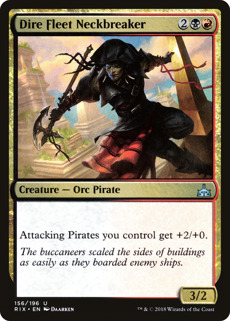 Dire Fleet Neckbreaker [Rivals of Ixalan]-1