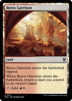 Boros Garrison [Murders at Karlov Manor Commander]-1