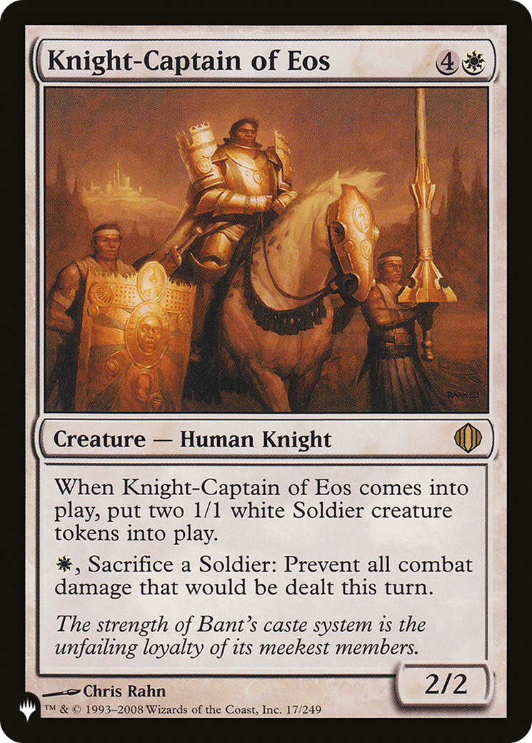 Knight-Captain of Eos [The List]-1
