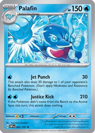 Palafin (062/197) (Theme Deck Exclusive) [Scarlet & Violet: Obsidian Flames]-1