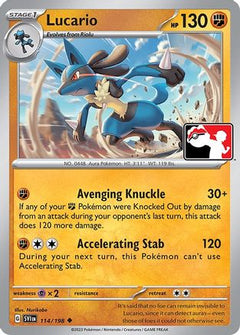 Lucario (114/198) [Prize Pack Series Three]-1
