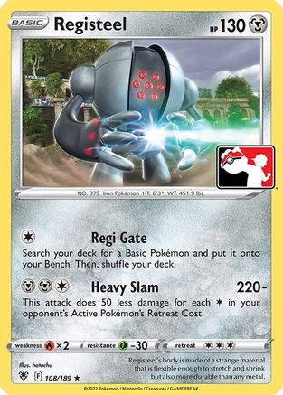 Registeel (108/189) [Prize Pack Series Three]-1