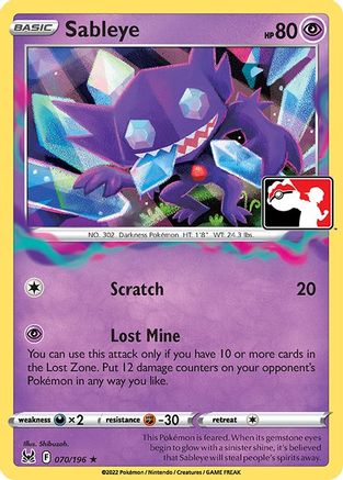 Sableye (070/196) [Prize Pack Series Three]-1