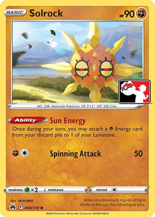 Solrock (069/159) [Prize Pack Series Three]-1