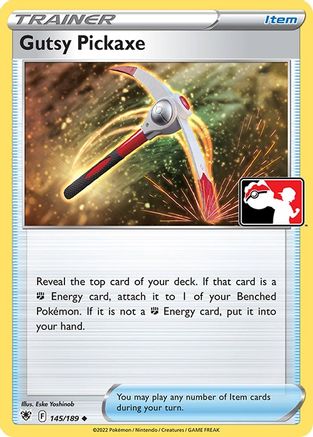 Gutsy Pickaxe (145/189) [Prize Pack Series Three]-1