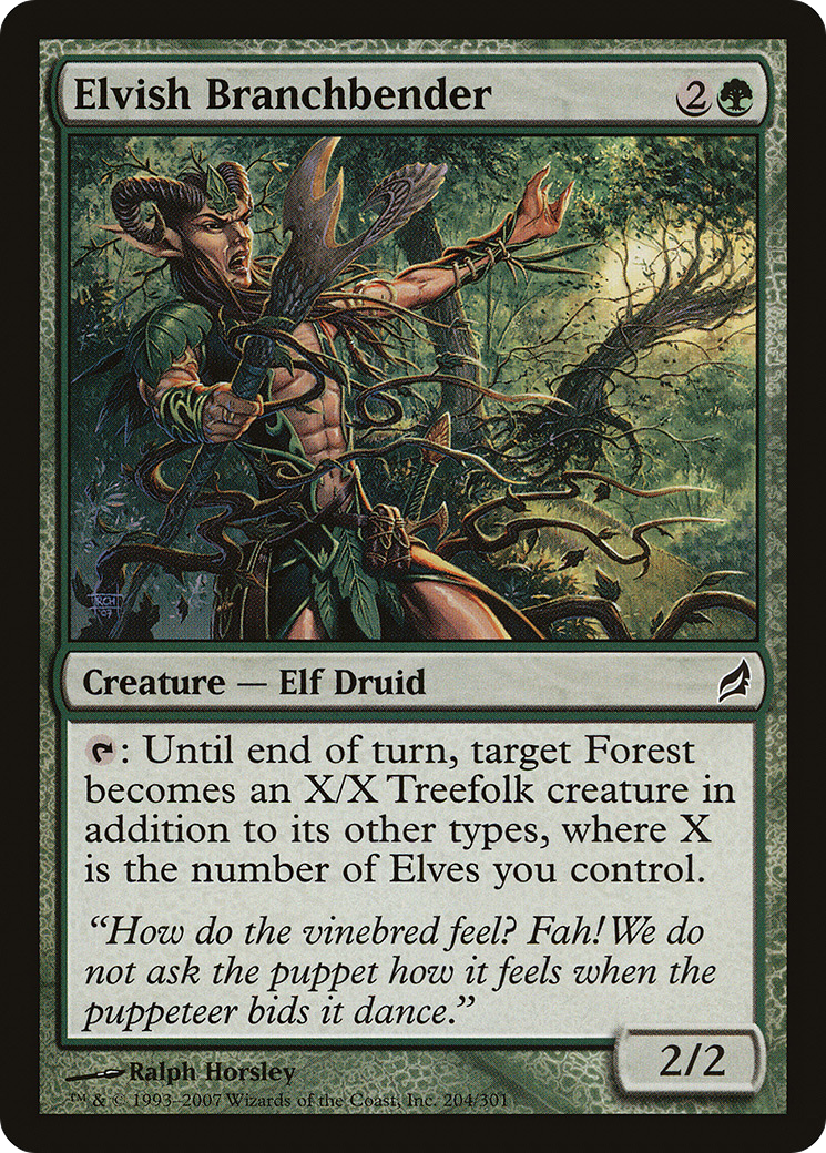 Elvish Branchbender [Lorwyn]-1