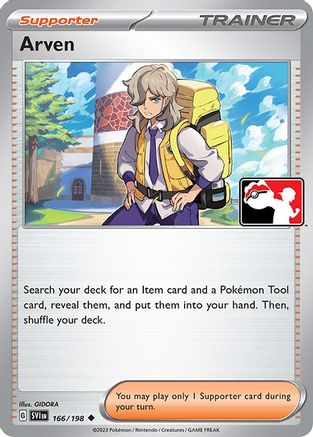 Arven (166/198) [Prize Pack Series Three]-1