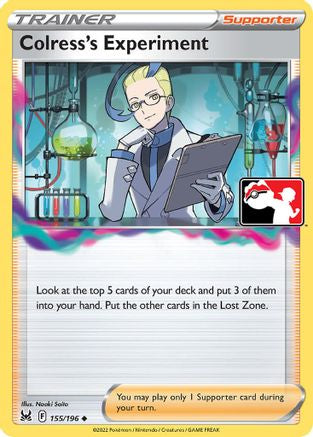Colress's Experiment (155/196) [Prize Pack Series Three]-1