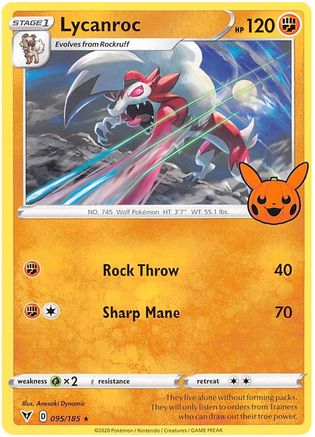Lycanroc (095/185) [Trick or Trade 2023]-1