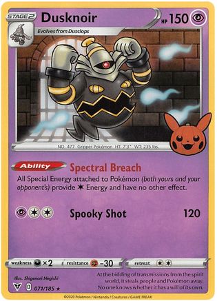 Dusknoir (071/185) [Trick or Trade 2023]-1