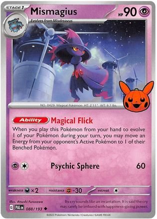Mismagius (088/193) [Trick or Trade 2023]-1