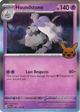 Houndstone (106/198) [Trick or Trade 2023]-1