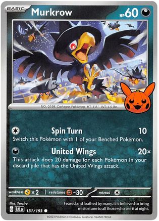 Murkrow (131/193) [Trick or Trade 2023]-1