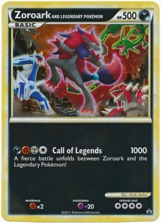 Zoroark and Legendary Pokemon (Jumbo Card) [Miscellaneous Cards]-1